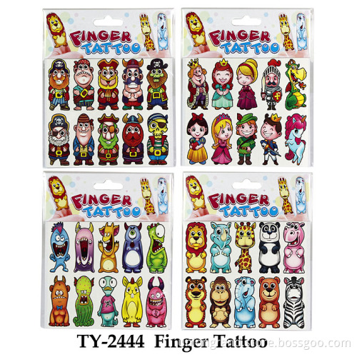 Funny Finger Tattoo